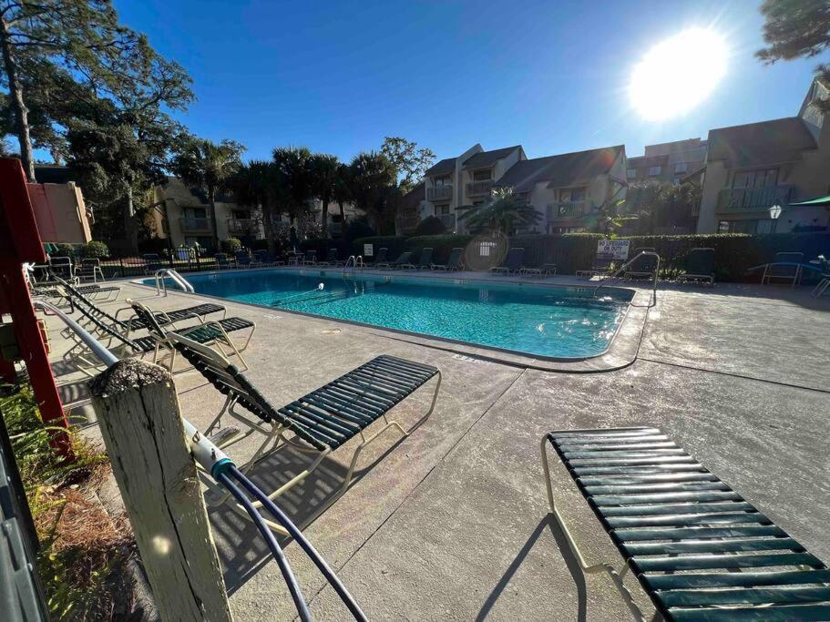Spacious, Cozy Villa W/Parking In Coligny Villas Hilton Head Island Exterior foto